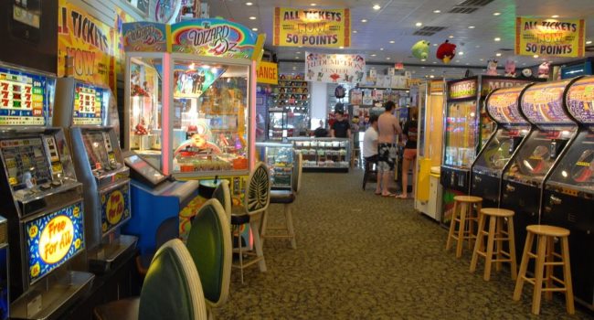 Sonnys and Rickeys Arcade Awesome NJ Shore Point Businesses Open in the Winter