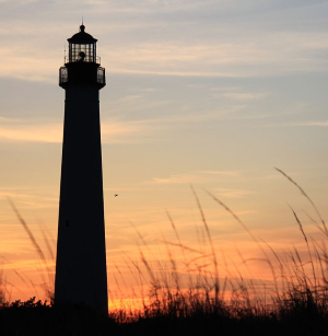 History of the NJ Shore Cape May Lighthouse Landmarks