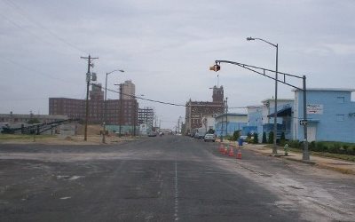 Deserted Street in Asbury Park A Definitive History of Asbury Park New Jersey