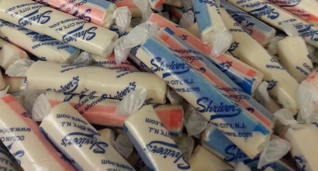 Salt Water Taffy Famous NJ Foods