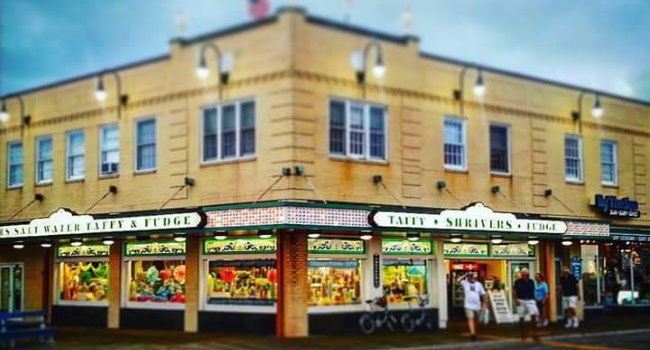 Shrivers Salt Water Taffy and Fudge Famous NJ Shore Food